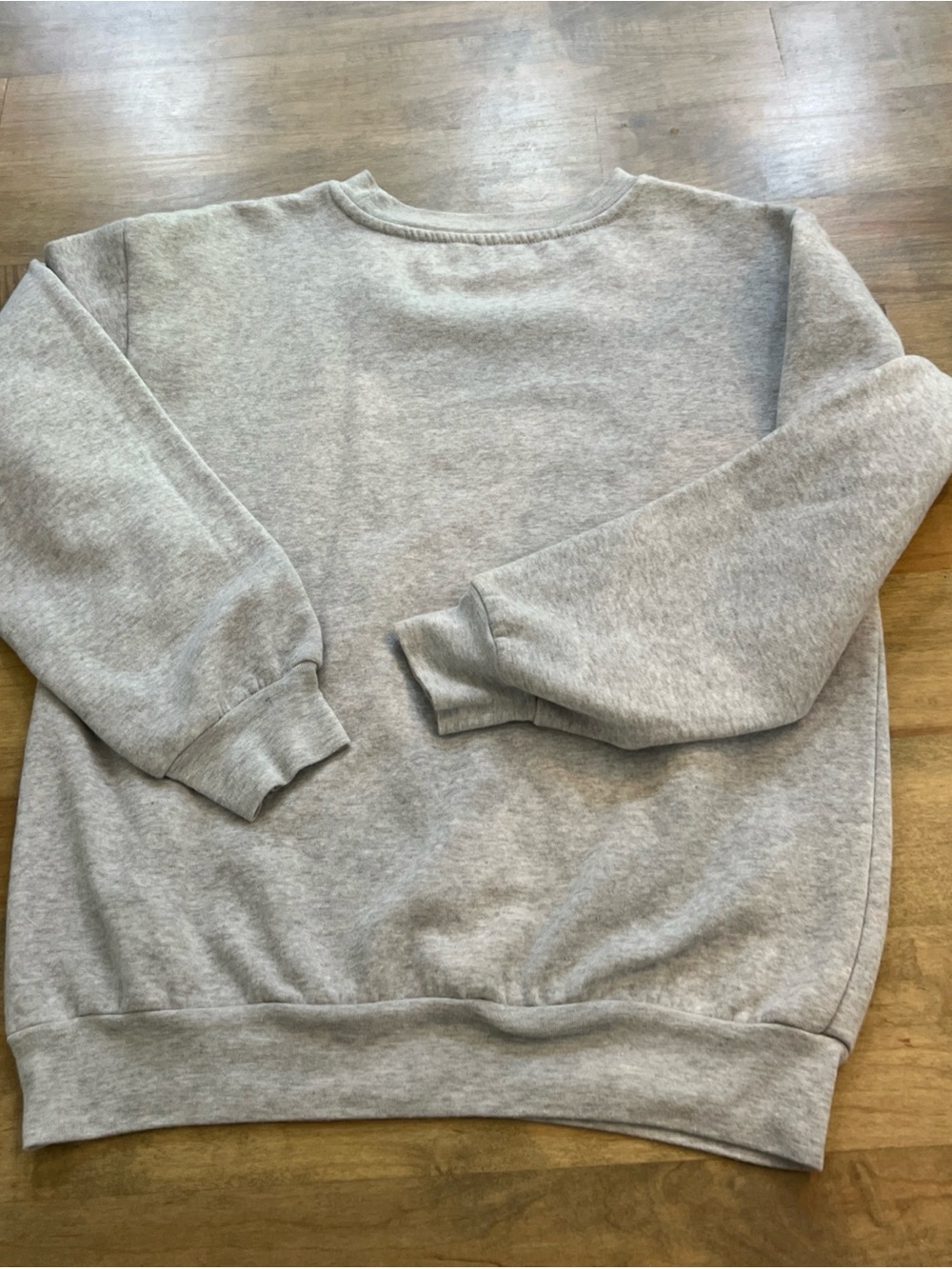 Disney Grey Sweatshirt with Mickey & Friends Red, Yellow & Navy Graphic - Picture 6 of 6